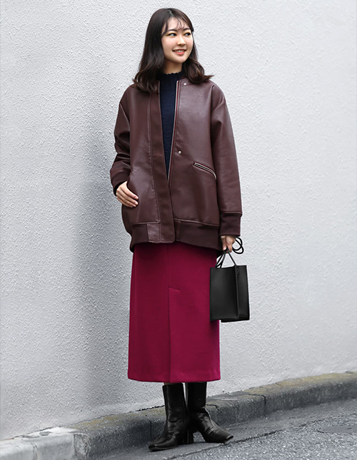 新品タグ付き STYLE DELI エコスエードBIGブルゾン