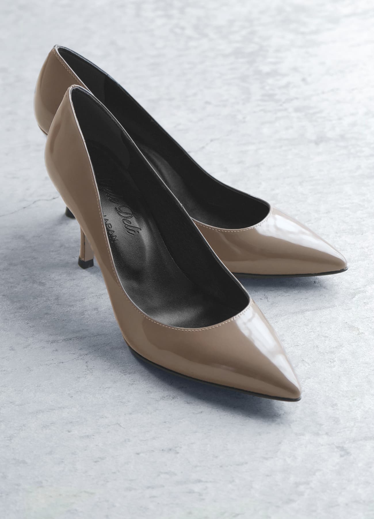 【Made in JAPAN】7.5cmポインテッドパンプス／パテントのサムネイル