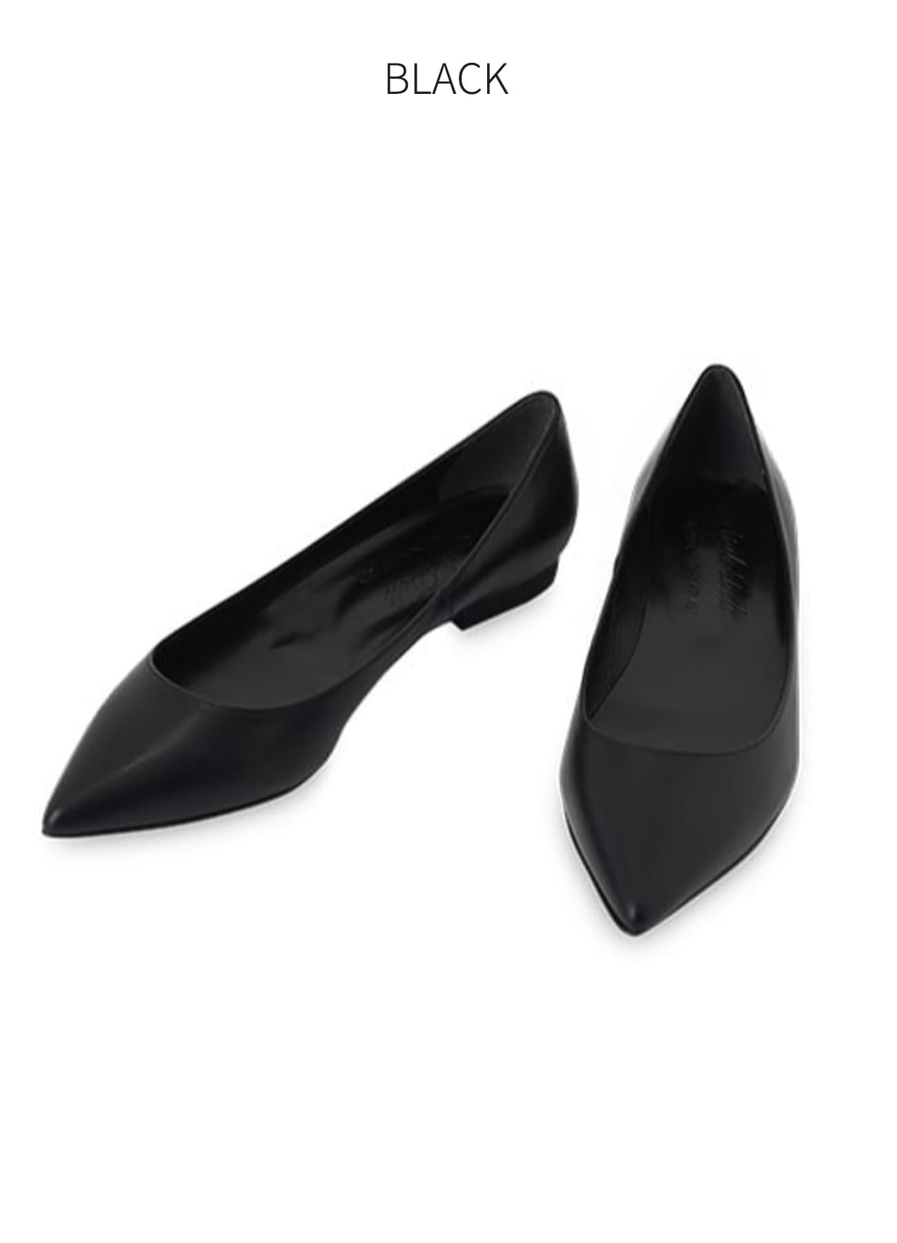 【Made in JAPAN】フラットパンプス/スムースのサムネイル