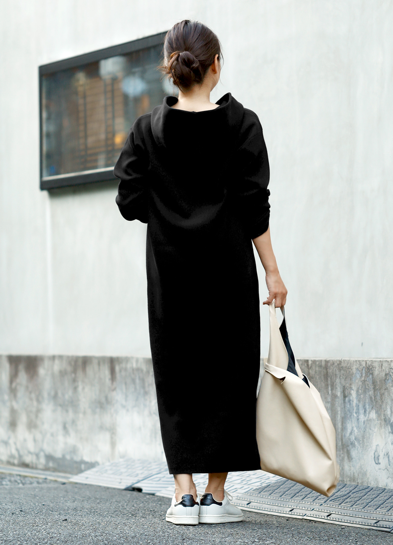 Luxe ニットパーカーワンピースb おしゃれな大人レディースファッション通販style Deli