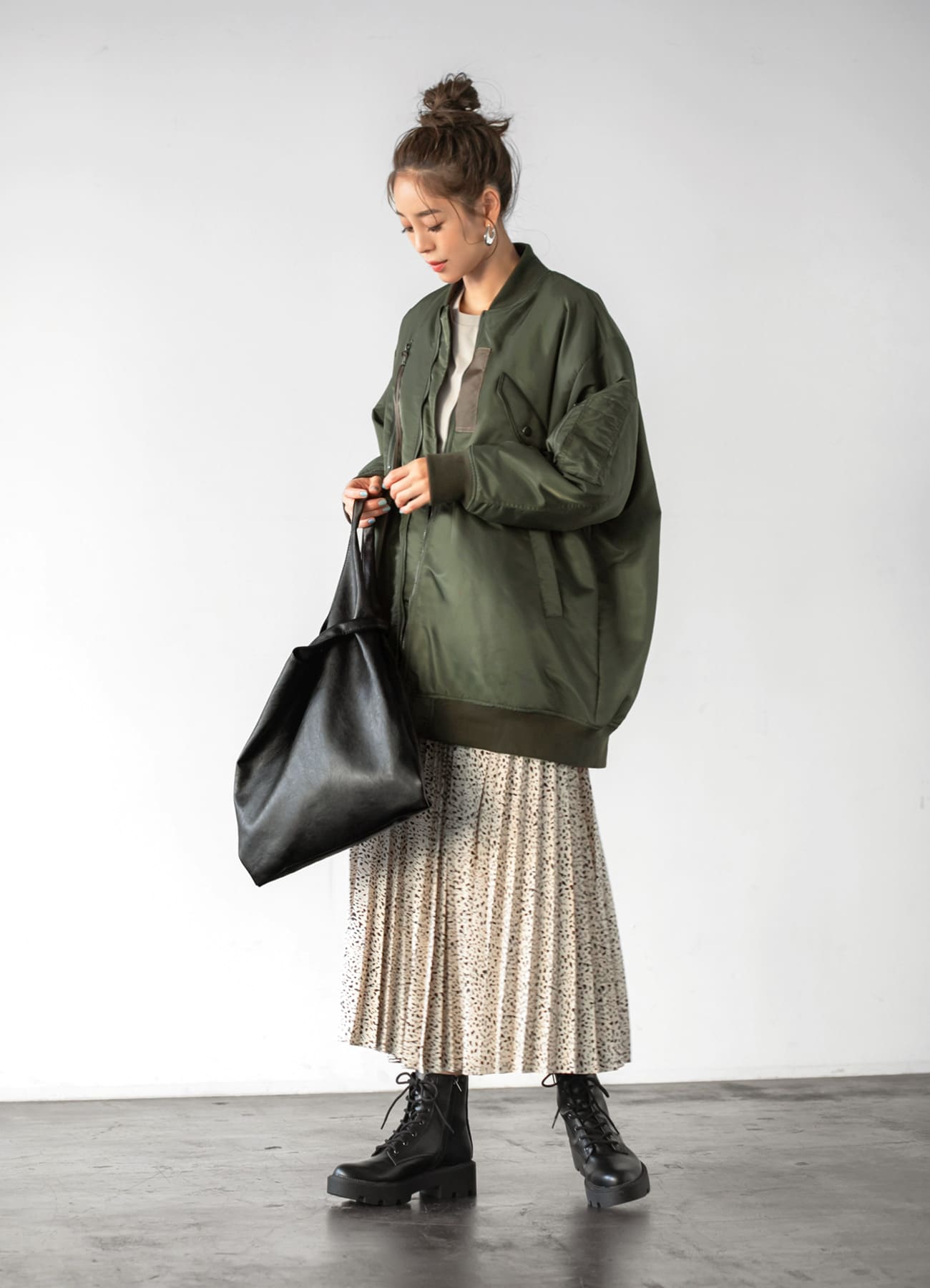 Bigシルエットma 1 おしゃれな大人レディースファッション通販style Deli