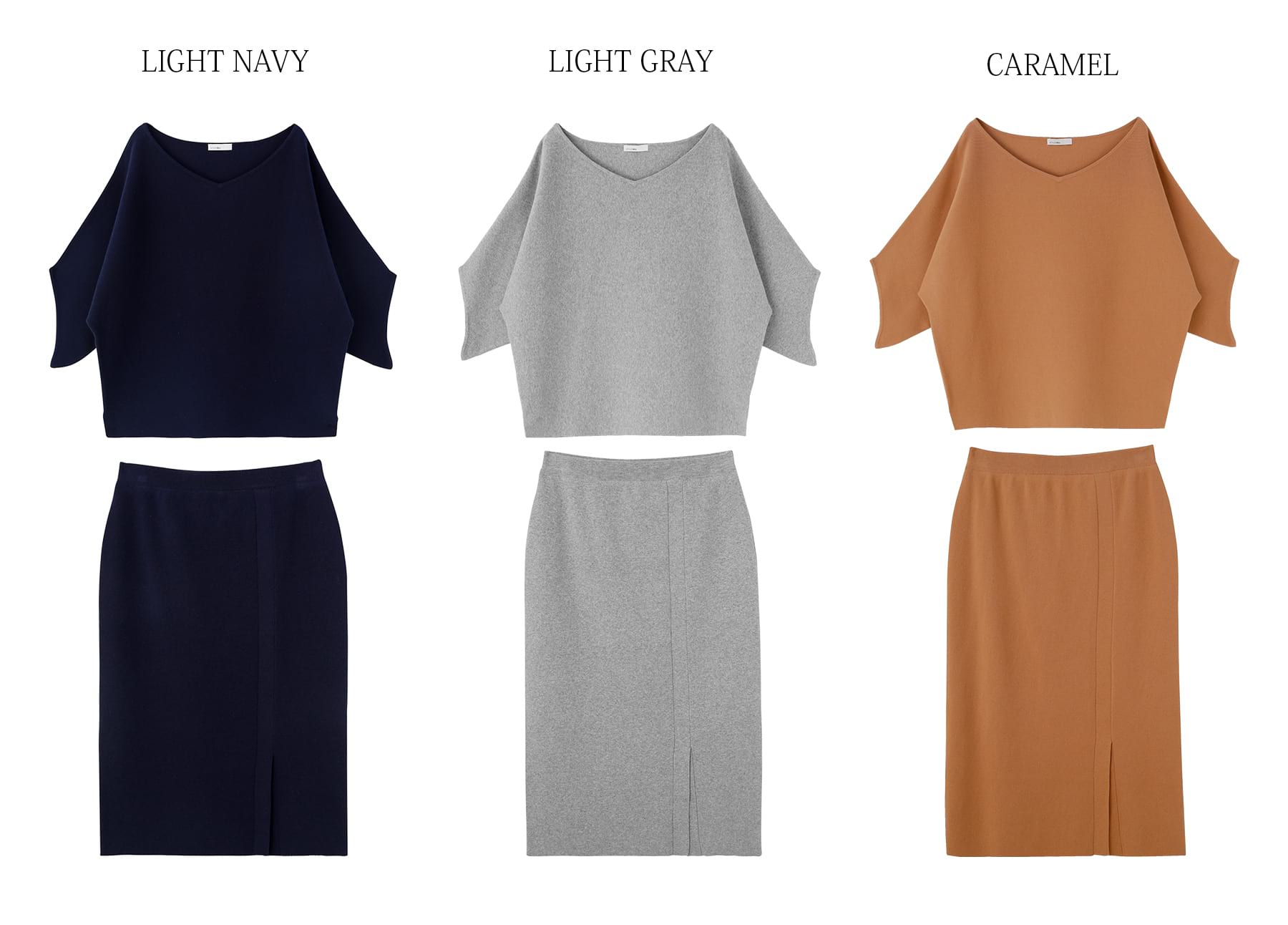 Style Deli春服先取り 袖口ななめニット スカートセットアップc スタイルデリ フェミニン ガーリ アーバン キャリア カジュアル等テイスト別ファッション通販サイト 特集 セール 福袋