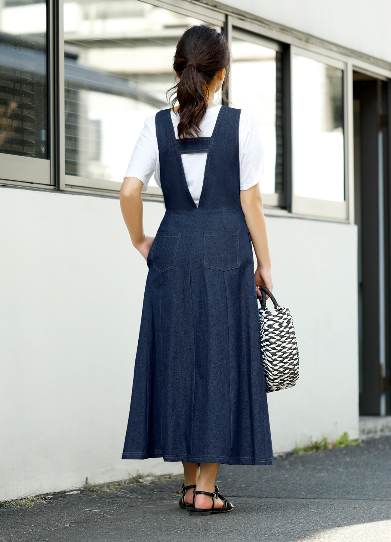 Luxe プリーツインデニムジャンパースカート おしゃれな大人レディースファッション通販style Deli Luxe プリーツインデニムジャンパースカート おしゃれな大人レディースファッション通販style Deli