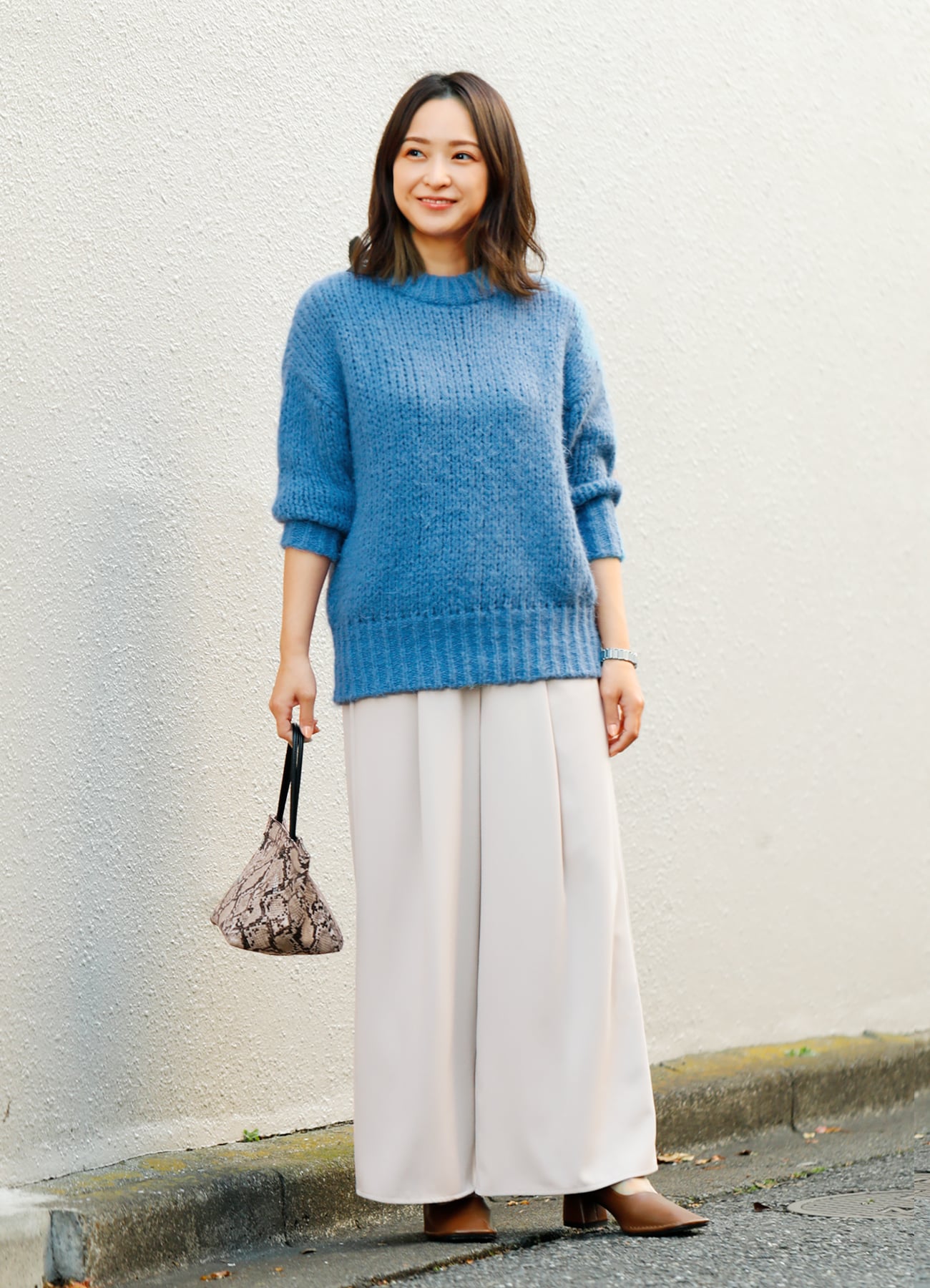 カラージョーゼットワイドパンツ | おしゃれな大人レディースファッション通販STYLE DELI