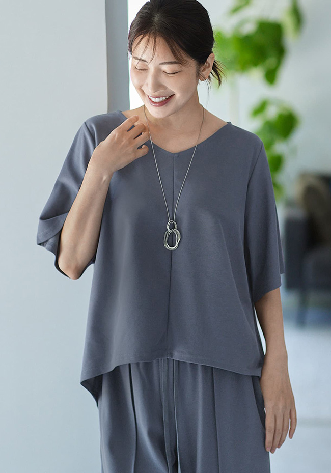 【ERIKA MORI×STYLE DELI】ラウンジカットソーセットアップ